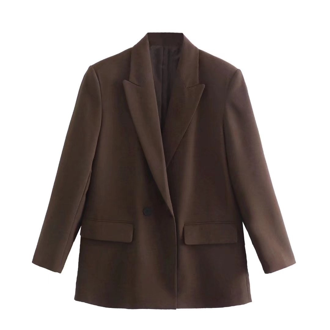 Elegante dames blazer met dubbele knoopsluiting - Celestine