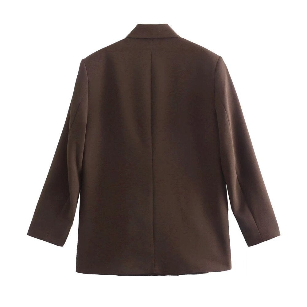 Elegante dames blazer met dubbele knoopsluiting - Celestine