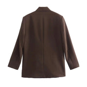 Elegante dames blazer met dubbele knoopsluiting - Celestine