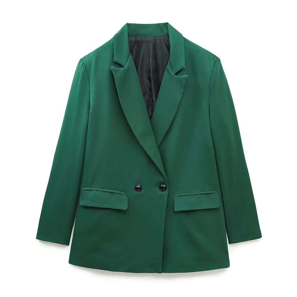 Elegante dames blazer met dubbele knoopsluiting - Celestine