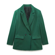 Elegante dames blazer met dubbele knoopsluiting - Celestine