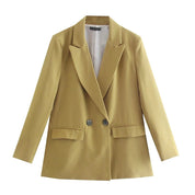 Elegante dames blazer met dubbele knoopsluiting - Celestine