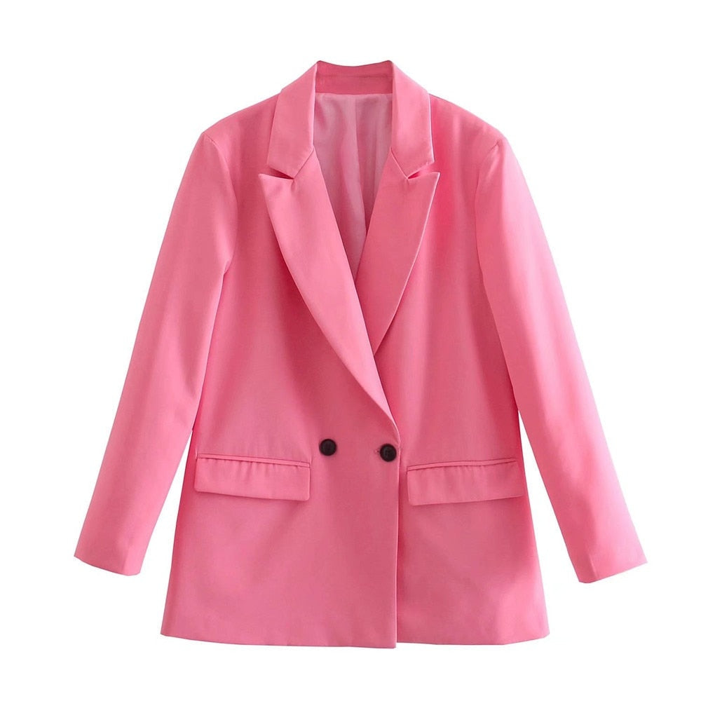 Elegante dames blazer met dubbele knoopsluiting - Celestine