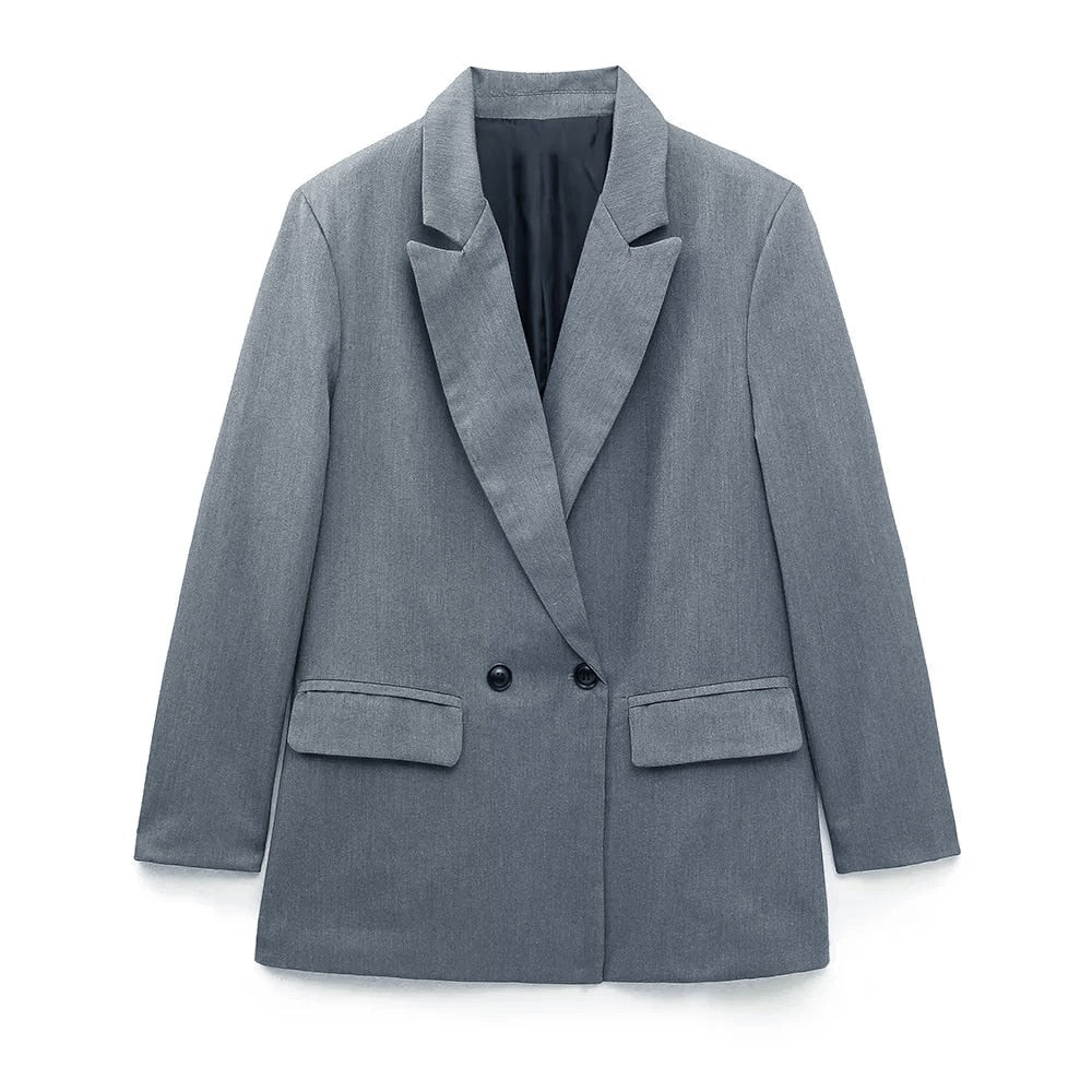 Elegante dames blazer met dubbele knoopsluiting - Celestine