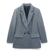Elegante dames blazer met dubbele knoopsluiting - Celestine