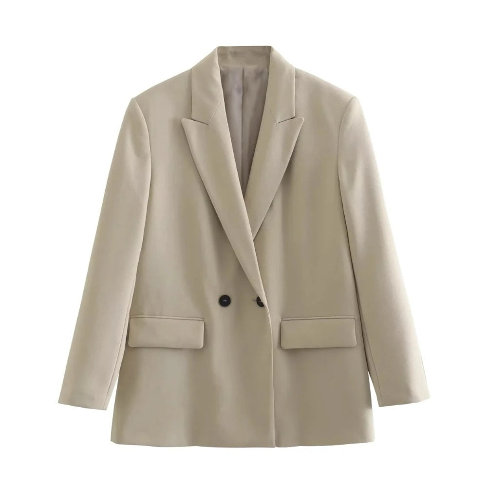 Elegante dames blazer met dubbele knoopsluiting - Celestine