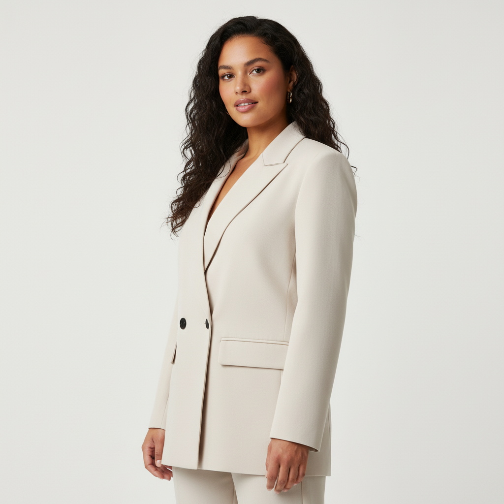 Elegante dames blazer met dubbele knoopsluiting - Celestine