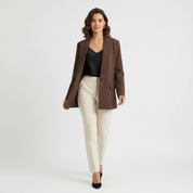 Elegante dames blazer met dubbele knoopsluiting - Celestine