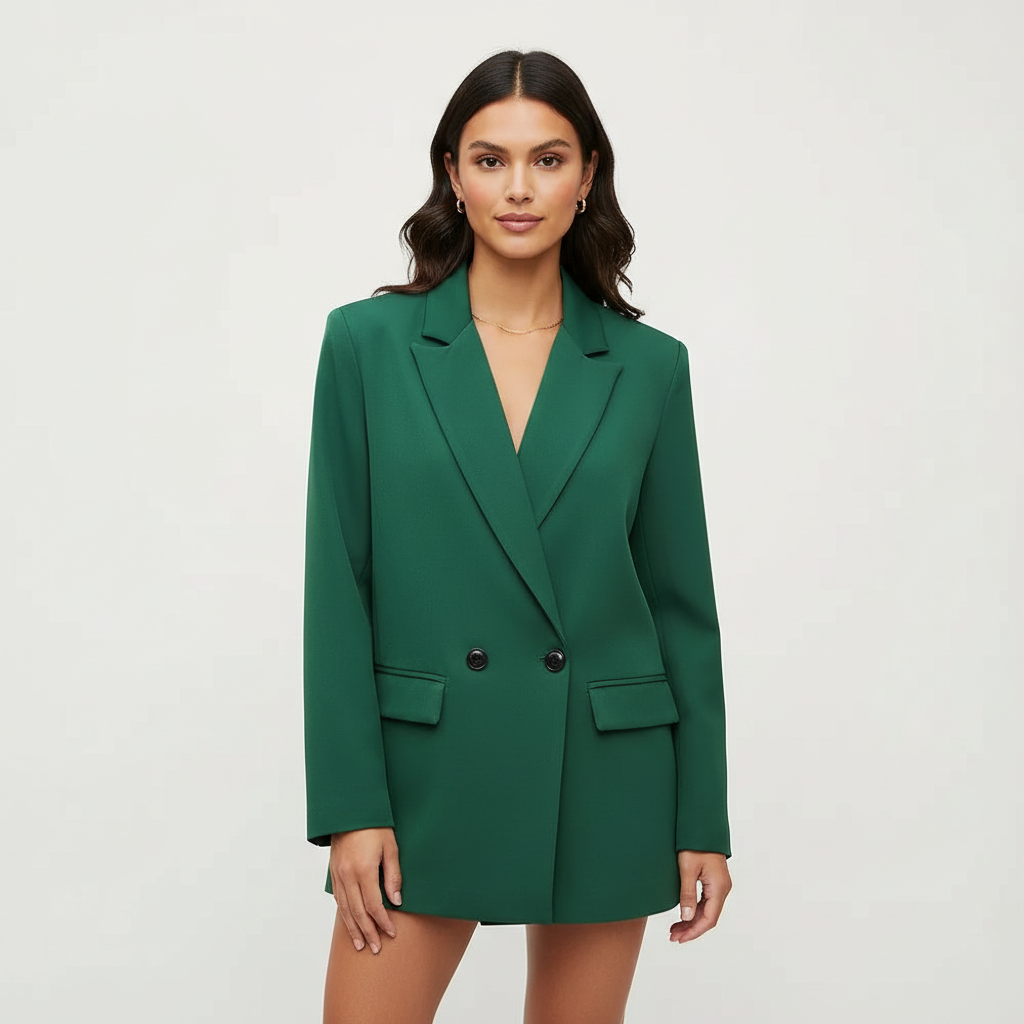 Elegante dames blazer met dubbele knoopsluiting - Celestine