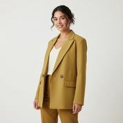 Elegante dames blazer met dubbele knoopsluiting - Celestine