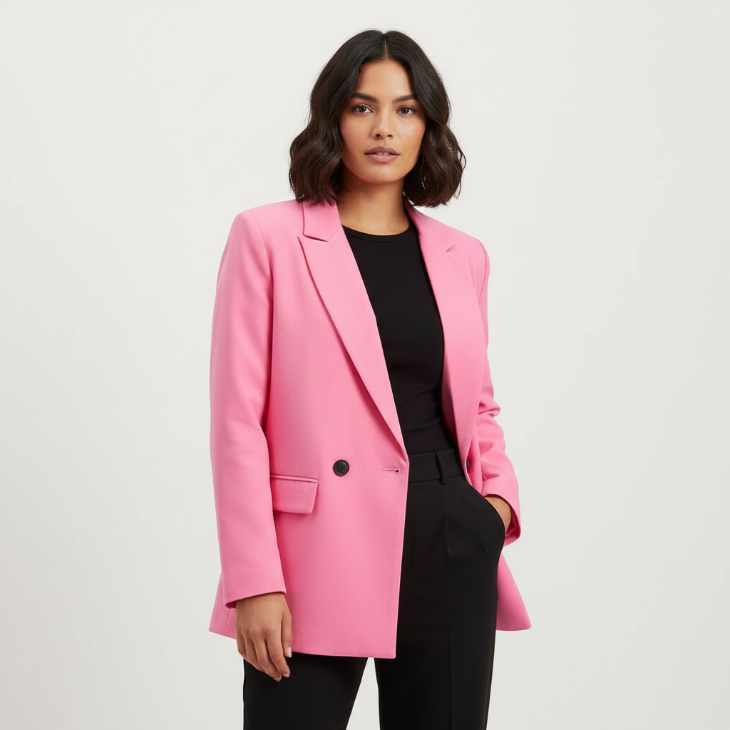 Elegante dames blazer met dubbele knoopsluiting - Celestine