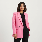 Elegante dames blazer met dubbele knoopsluiting - Celestine