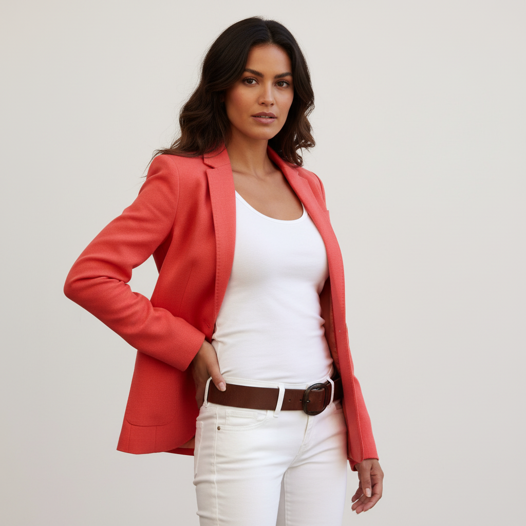 Elegante damesblazer met verfijnde pasvorm