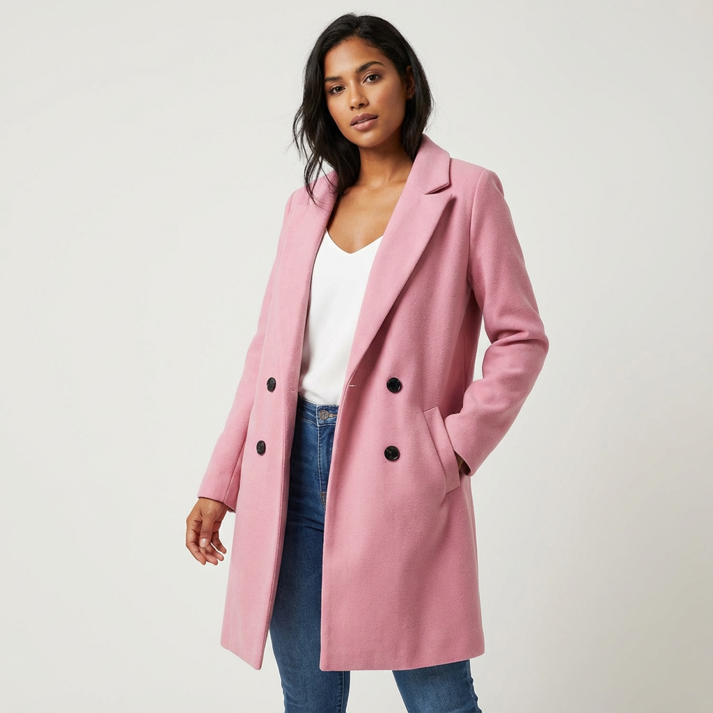 Elegant women's coat with a timeless fit – Celeste