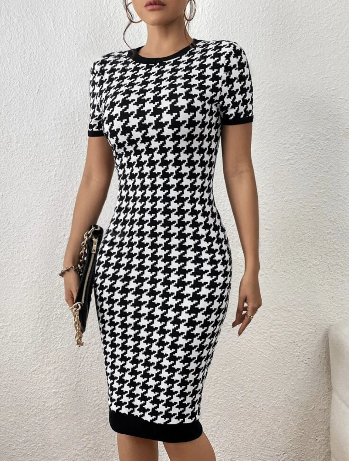 Elegante dames midi jurk – Élise