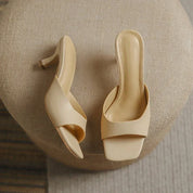 Elegante dames muiltjes met lage hak – Victoria