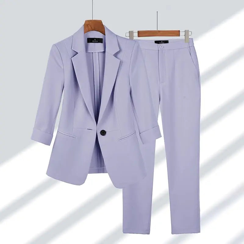 Elegante dames pakset met blazer en pantalon – Elowen