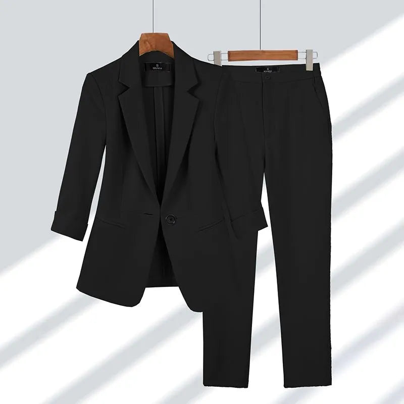 Elegante dames pakset met blazer en pantalon – Elowen