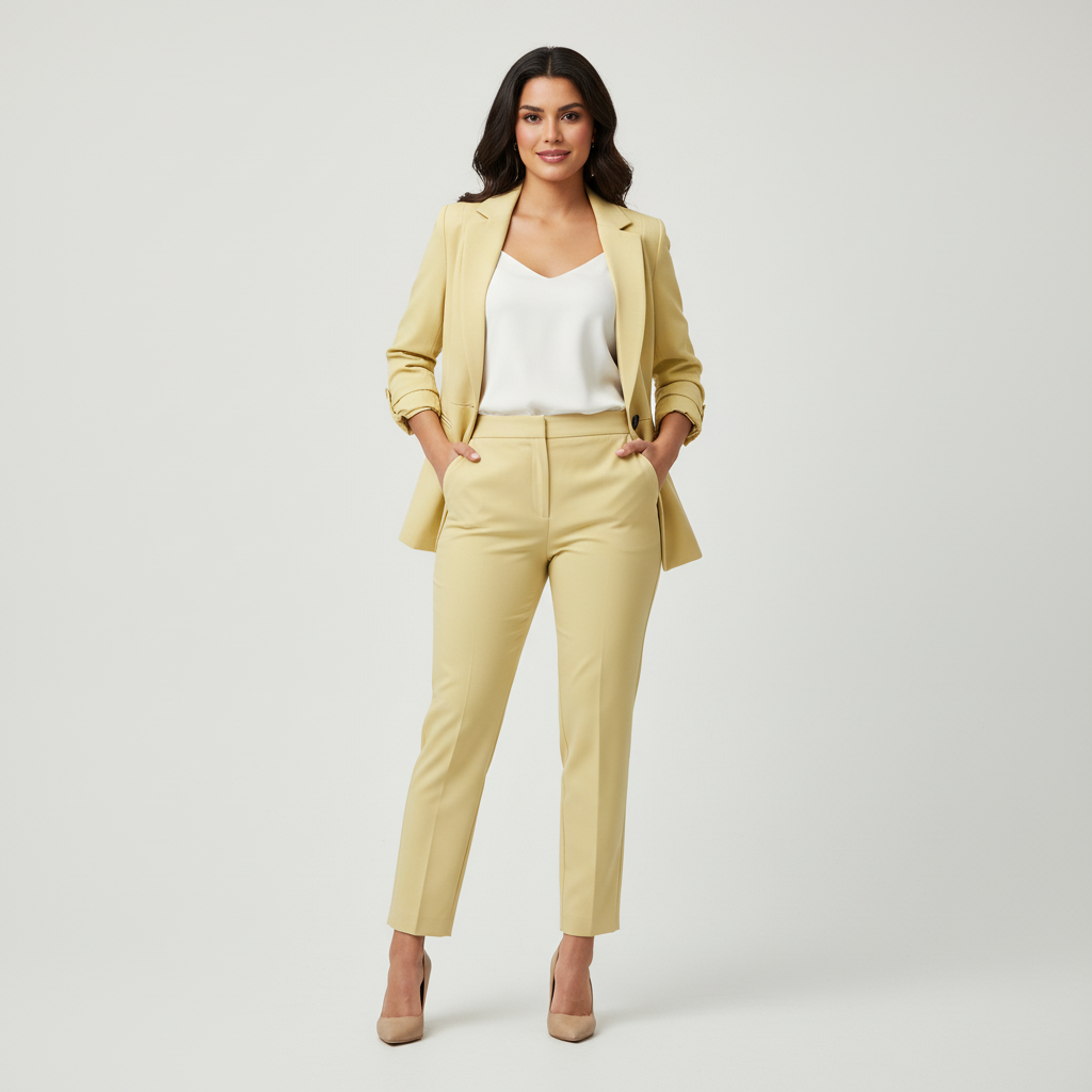 Elegante dames pakset met blazer en pantalon – Elowen