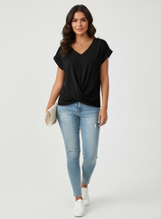 Elegante dames top met V-hals – Fleur