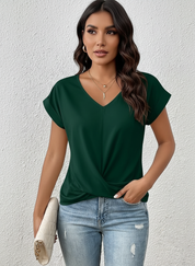 Elegante dames top met v-hals - Alessia