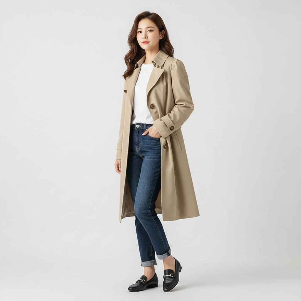Elegante dames trenchcoat – Marilou