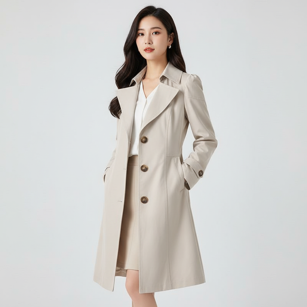 Elegante dames trenchcoat – Marilou