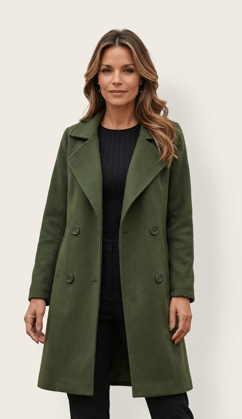 Klassieke double-breasted trenchcoat - Sophie