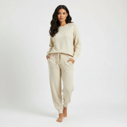 Zachte gebreide lounge set dames – Amélie