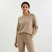 Zachte gebreide lounge set dames – Amélie