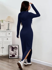 Elegante hoodie maxi jurk – Iris