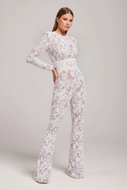 Elegante kanten dames jumpsuit – Naomi