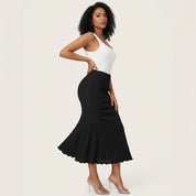 Elegante midi rok met textuur – Marisse