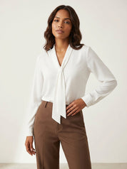 Elegante strik blouse - Elise