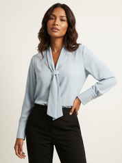 Elegante strik blouse - Elise