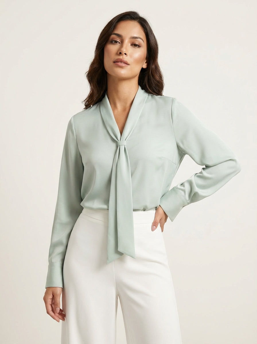 Elegante strik blouse - Elise