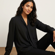 Elegante strik blouse - Elise