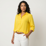 Tijdloze klassieke damesblouse