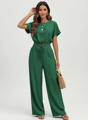 Elegante tweedelige lounge set dames – Hanny
