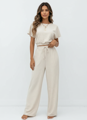 Elegante tweedelige lounge set dames – Hanny