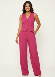 Elegant mouwloos blazerpak dames – Elira