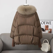 Faux fur parka dames – Valentina
