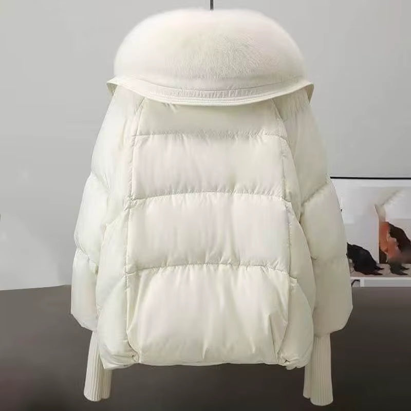 Faux fur parka dames – Valentina