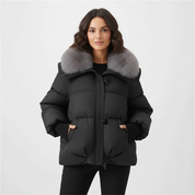 Faux fur parka dames – Valentina