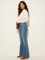 Flare jeans met hoge taille - Mila