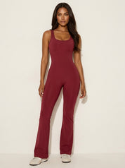Flared shaping jumpsuit - Luna