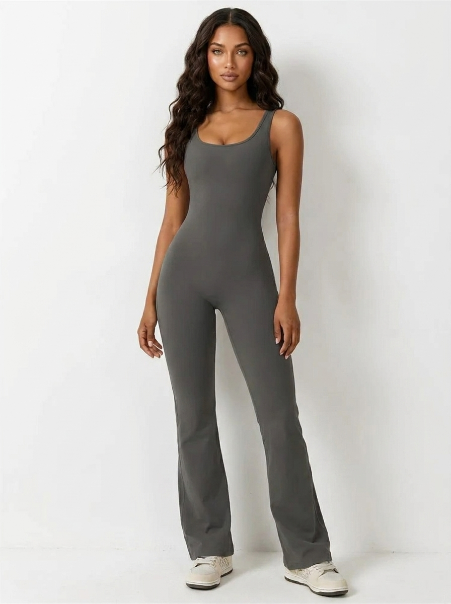 Flared shaping jumpsuit - Luna