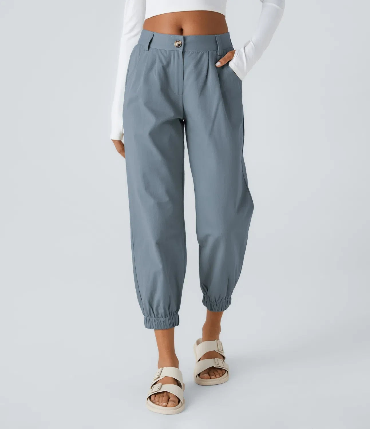 Flexibele dames jogger broek – Mila