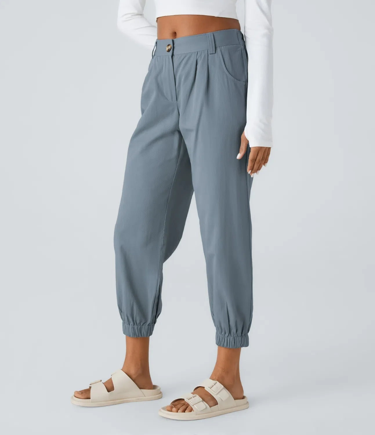 Flexibele dames jogger broek – Mila
