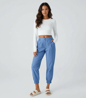 Flexibele dames jogger broek – Mila